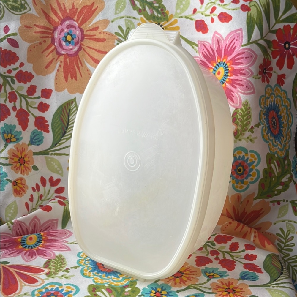 Tupperware roast flavour saver - White